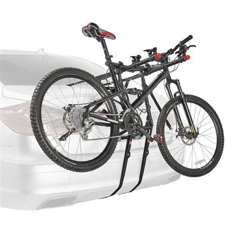 Allen Sports Ultra Compact Folding 1-Bike Trunk Mount Rack, Model MT1-B, Gray powder coated. . Allen bike racks